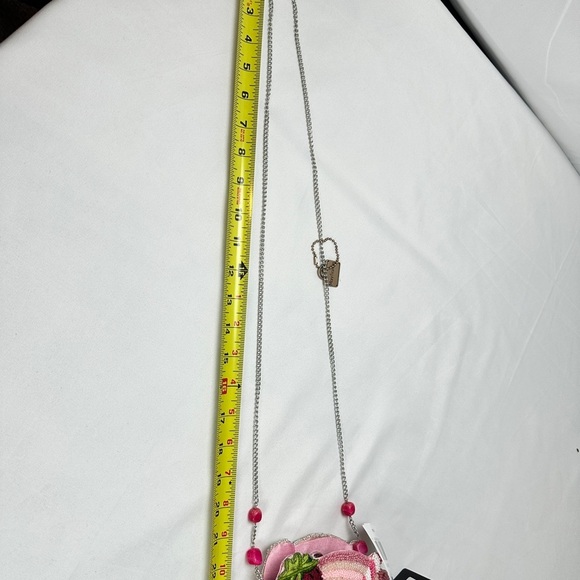 👸👸👸Mary Frances Pink and Cream Beaded Ice Cream Sundae Bag (Brand New) - Picture 8 of 15